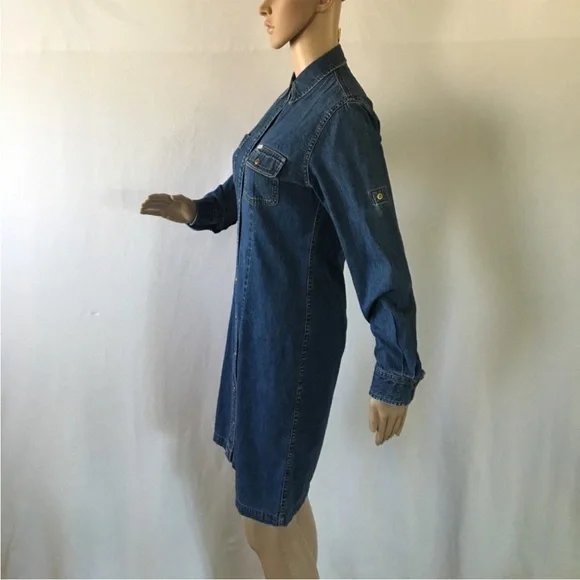 RalPh L. deNim TreNch coAt / MiDi dReSs RalPh L. - Picture 10 of 15